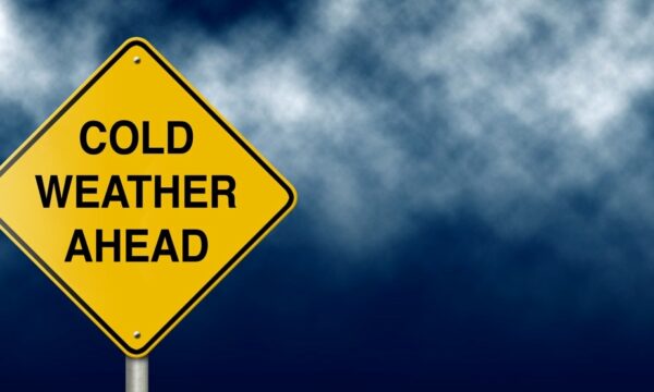 cold weather sign